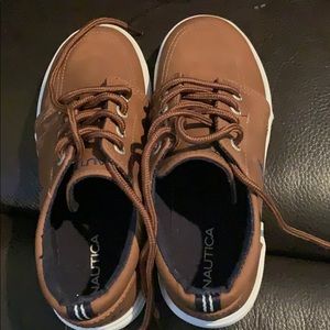 Nautica kids shoes never worn to small !!!!